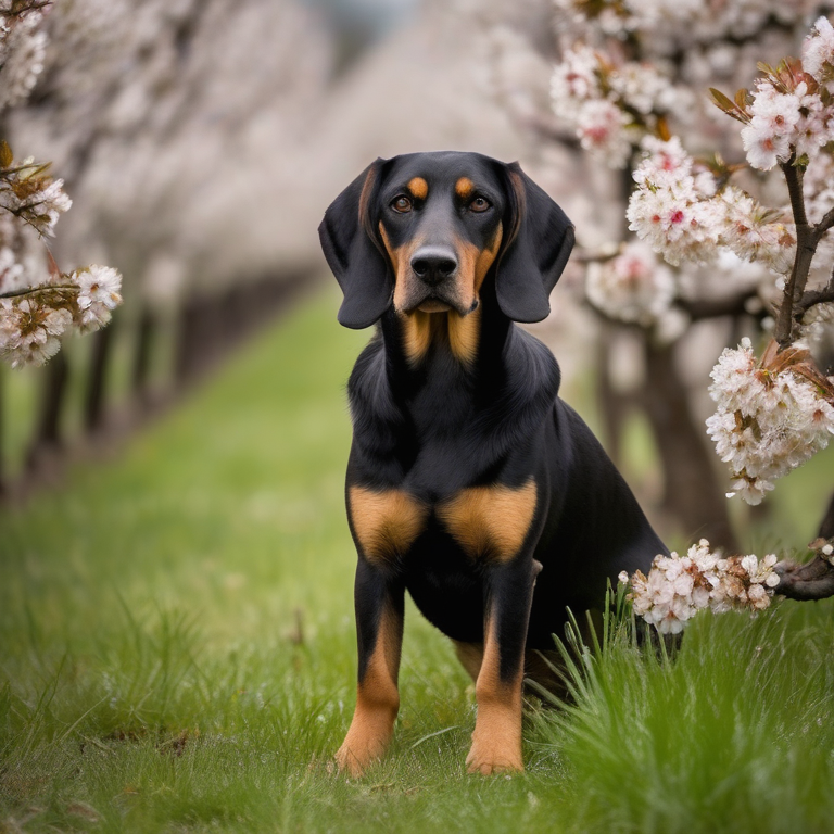 Austrian Black and Tan Hound